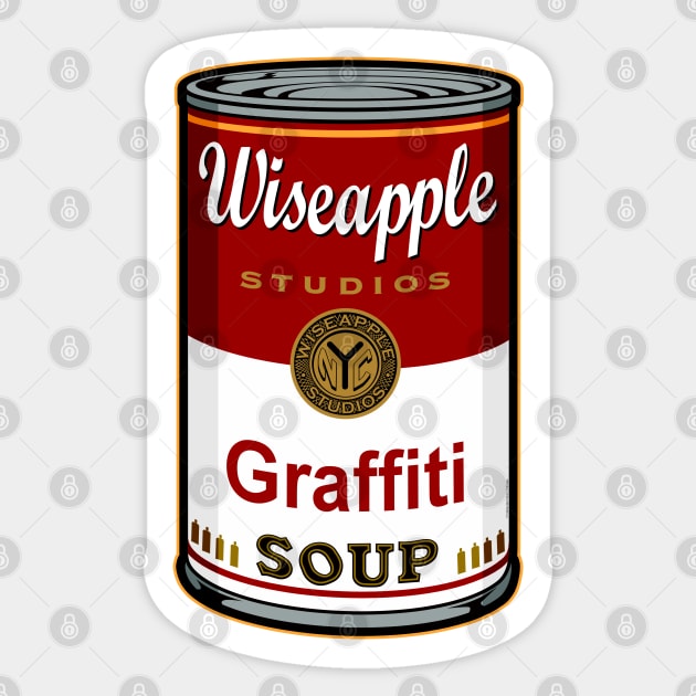 GRAFFITI SOUP Sticker by ROBZILLA